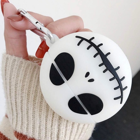 GlitzBlitz Boutique Accessories - Any 2/$20 Glowing Air Pods Jack Skellington Case